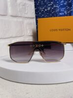 GOLDEN MASK SUNGLASSES 582734 IN GOLD METAL GREY SMOKE LENSES - 图片 4