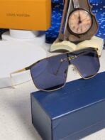 GOLDEN MASK SUNGLASSES 582735 IN GOLD METAL GREY LENSES - 图片 5