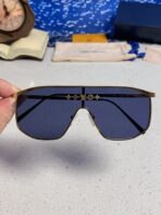 GOLDEN MASK SUNGLASSES 582735 IN GOLD METAL GREY LENSES - 图片 6