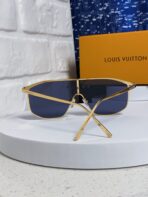 GOLDEN MASK SUNGLASSES 582735 IN GOLD METAL GREY LENSES - 图片 9