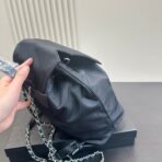 CLASP BACKPACK 31 IN BLACK RE-NYLON SILVER HARDWARE - 图片 2