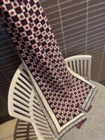 CLASSIC SCARF 180 CM IN COLORFUL WOOL 418256 - 图片 5