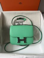 CONSTANCE 18 MINT EPSOM SILVER HARDWARE - 图片 6