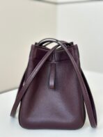 ORIGAMI MINI 19 IN WINE RED LAMBSKIN AND SUEDE - 图片 3