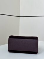 ORIGAMI MINI 19 IN WINE RED LAMBSKIN AND SUEDE - 图片 2
