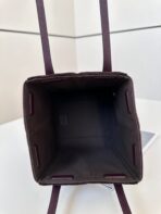 ORIGAMI MINI 19 IN WINE RED LAMBSKIN AND SUEDE - 图片 6