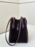 ORIGAMI MINI 19 IN WINE RED LAMBSKIN AND SUEDE - 图片 9