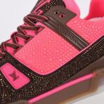 Louis Vuitton LV Trainer rhinestone sneakers with original perfect last shape. - 图片 5
