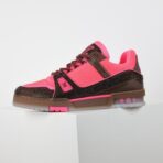 Louis Vuitton LV Trainer rhinestone sneakers with original perfect last shape. - 图片 2