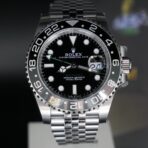 GMT-Master ll 皮蛋黑灰圈五珠\三板可訂製