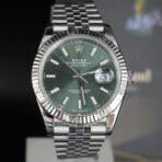 Datejust 清新綠五珠\三板可訂製