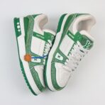 Louis Vuitton LV Trainer rhinestone sneakers with original perfect last shape. - 图片 2