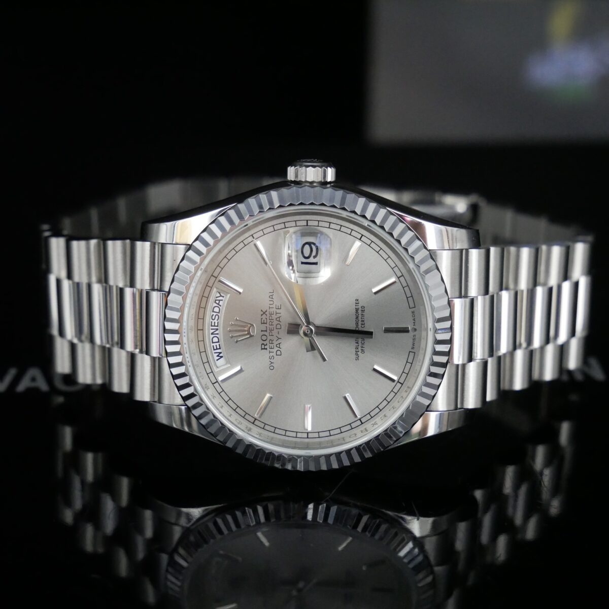 Day-Date 灰面白金 - 图片 3