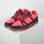 Louis Vuitton LV Trainer rhinestone sneakers with original perfect last shape. - 图片 9