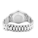 Rolex Day Date Ice Blue Baguette Dial Platinum Presidential 228206 Replica - 图片 4