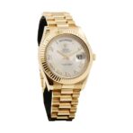Rolex Day-Date II Collection Gold Silver White Dial 218238 Replica - 图片 2