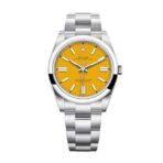 Rolex Oyster Perpetual Orange Dial 124300-0004 Replica