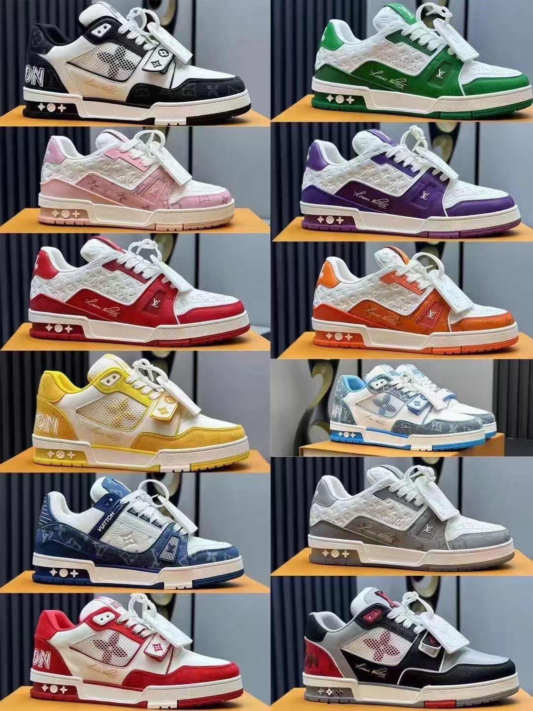 wsxc1758725649630_8 LV Trainer Louis Vuitton sneakers - 图片 1