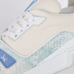 Louis Vuitton LV Trainer rhinestone sneakers. - 图片 6