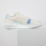 Louis Vuitton LV Trainer rhinestone sneakers. - 图片 7