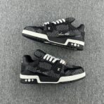 Louis Vuitton LV Trainer rhinestone sneakers. - 图片 2