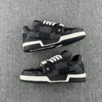 Louis Vuitton LV Trainer rhinestone sneakers. - 图片 3