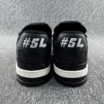 Louis Vuitton LV Trainer rhinestone sneakers. - 图片 5