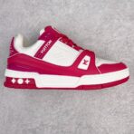 Louis Vuitton LV Trainer rhinestone sneakers. - 图片 5