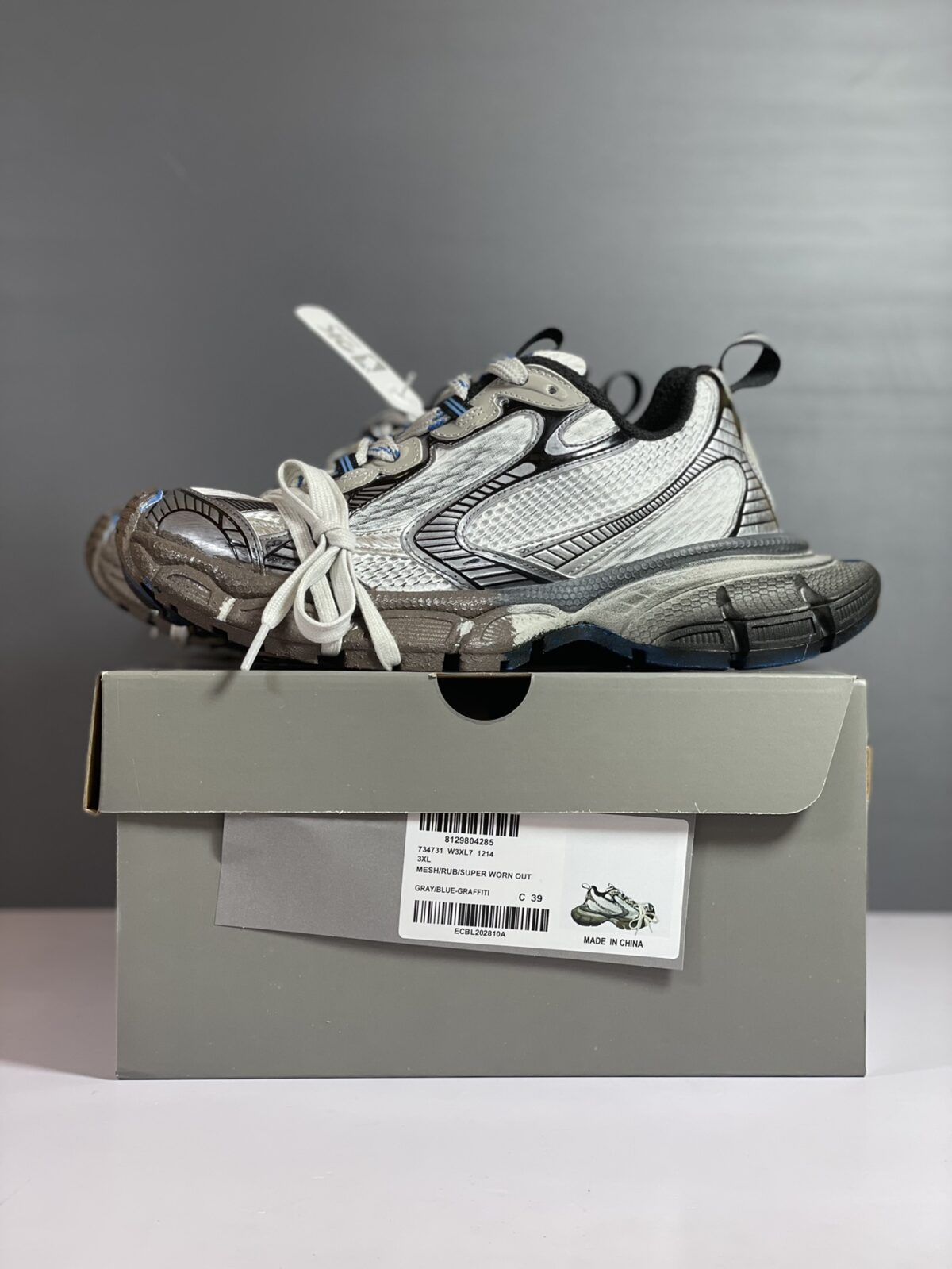 Balenciaga Phantom Sneaker, officially synchronized, Balenciaga's new 3XL tenth-generation trendy running shoes. - 图片 10