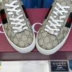 Gucci 2024 Spring/Summer new Ace series couple's platform white sneakers, casual sneakers, and sports shoes. - 图片 7