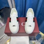 Gucci 2024 Spring/Summer new Ace series couple's platform white sneakers, casual sneakers, and sports shoes. - 图片 2