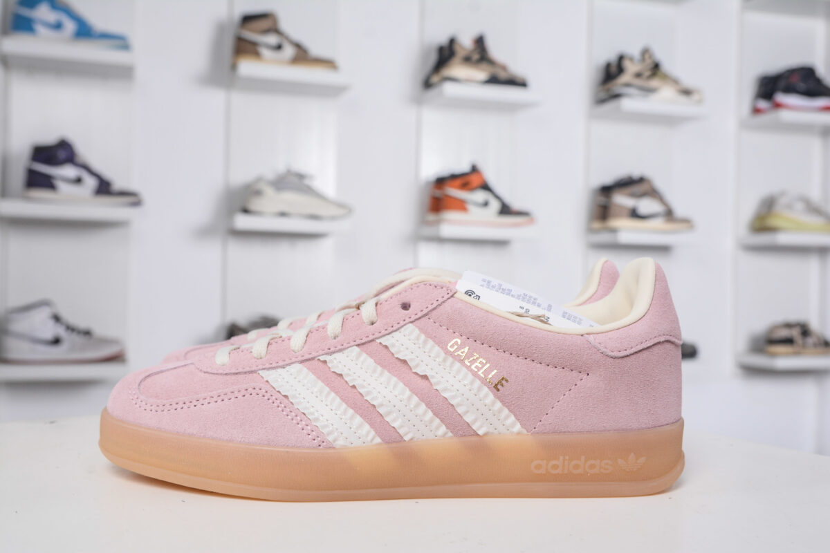 adidas Originals Gazelle Indoor casual non-slip, wear-resistant low-top sneakers. - 图片 1