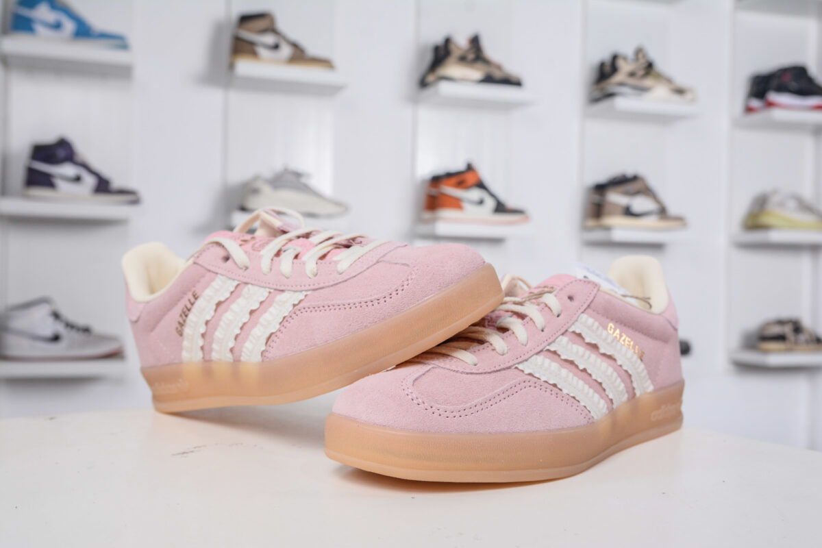 adidas Originals Gazelle Indoor casual non-slip, wear-resistant low-top sneakers. - 图片 6