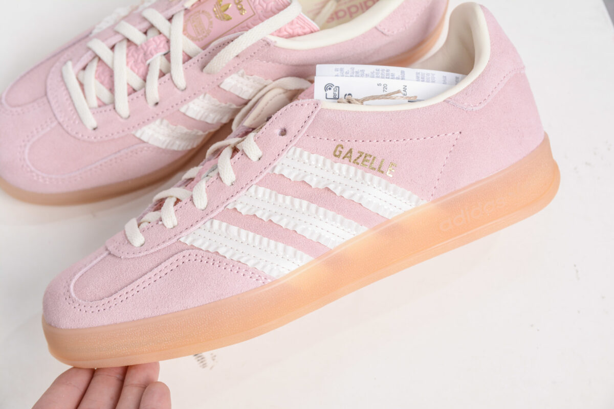 adidas Originals Gazelle Indoor casual non-slip, wear-resistant low-top sneakers. - 图片 9