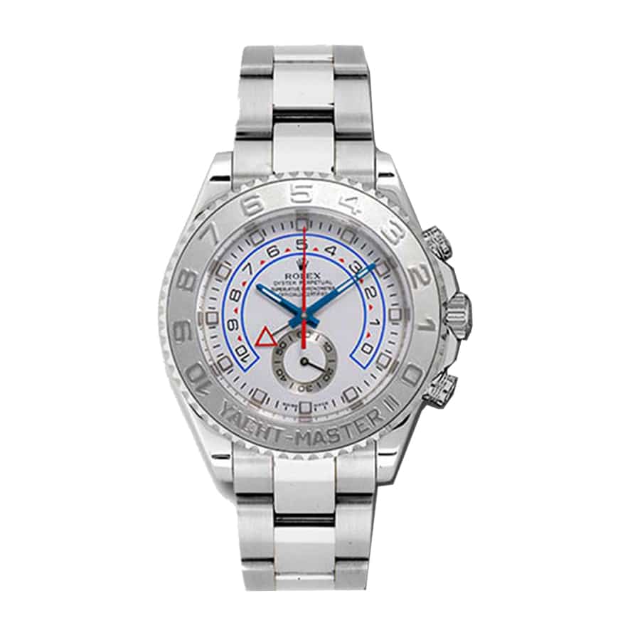 yacht-master-ii-white-dial.jpg Rolex Yacht-Master II White Dial 116689-0001 Oyster Replica - 图片 1