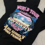 Givenchy Men’s Black Zip-up World Tour Hoodie - 图片 6