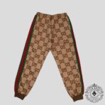 Gucci Jumbo Jacquard Track Pants in Brown - 图片 2