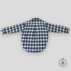 Balenciaga Padded Flannel Jacket in Blue - 图片 2