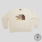 Gucci X The North Face Crewneck Sweater in Beige