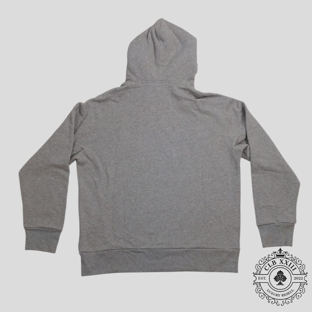 Gucci Record Print Pullover Hoodie in Grey - 图片 3