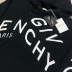 Givenchy Men’s Black Pullover Hoodie Embroidered Logo - 图片 7