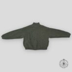 Balenciaga Faux Fur Zip-Up Hoodie in Black / White - 图片 4