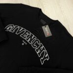 Givenchy Men’s Black Crewneck Jumper Embroidered Logo - XL - 图片 3