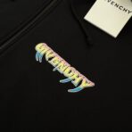 Givenchy Men’s Black Zip-up World Tour Hoodie - 图片 3