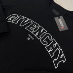 Givenchy Men’s Black Crewneck Jumper Embroidered Logo - XL - 图片 2