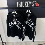 Givenchy Men’s Black Pullover Hoodie Embroidered Logo - 图片 2