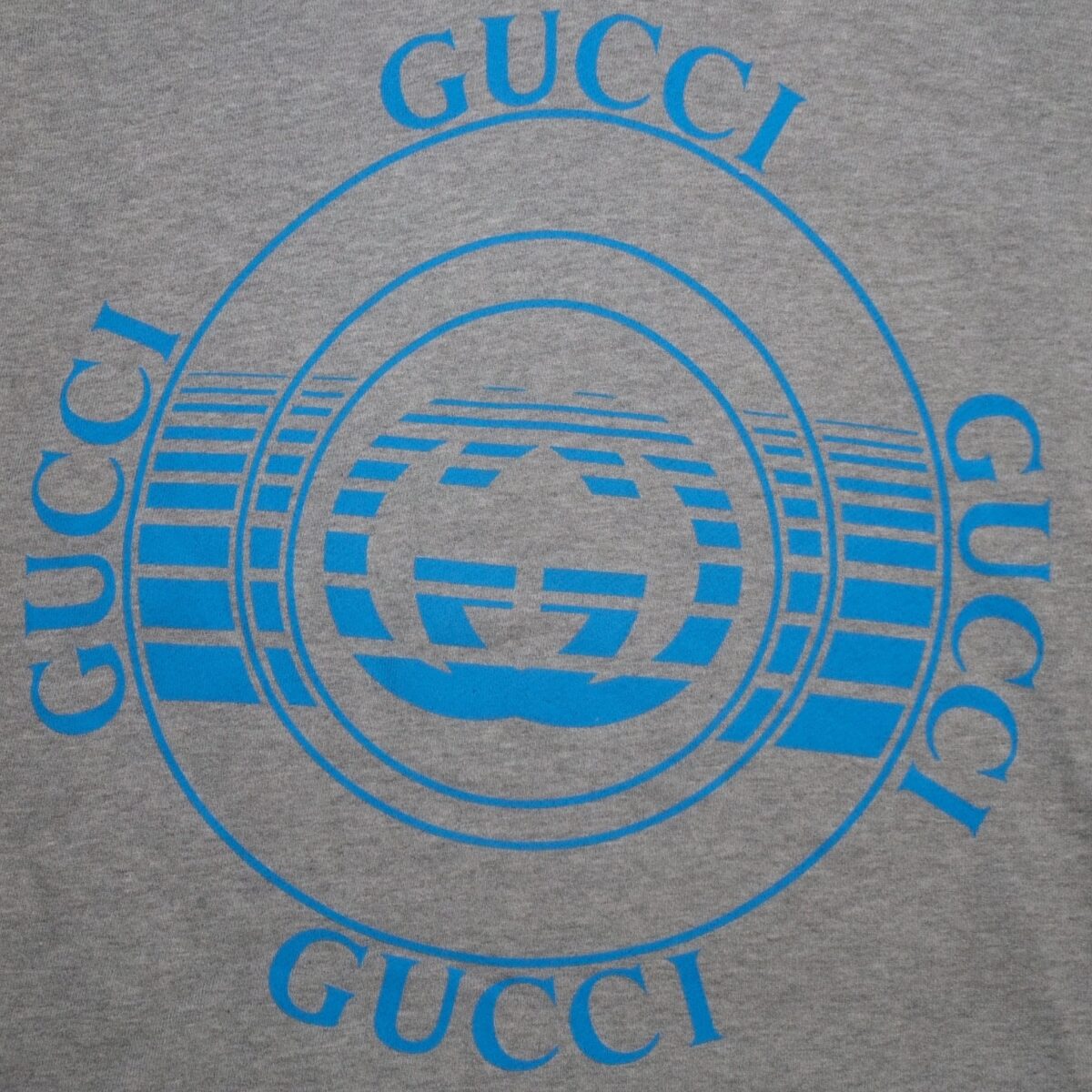 Gucci Record Print Pullover Hoodie in Grey - 图片 2