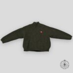 Balenciaga Faux Fur Zip-Up Hoodie in Black / White - 图片 3