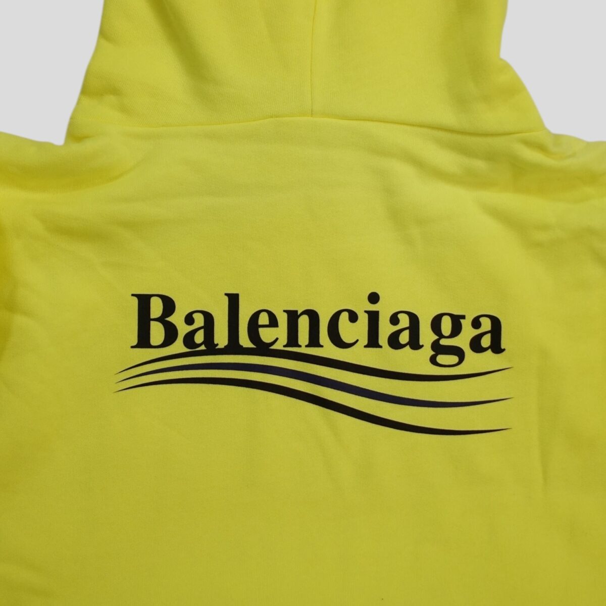 Balenciaga Campaign Hoodie in Neon Green - 图片 4