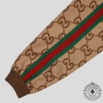 Gucci Jumbo Jacquard Track Pants in Brown - 图片 4